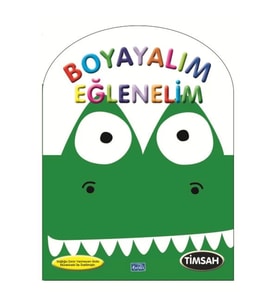 Boyayalım Eğlenelim Timsah