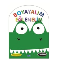 Boyayalım Eğlenelim Timsah