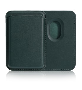 Apple iPhone 12 Mini Uyumlu Zore Cardsafe Kartlık (Koyu Yeşil)