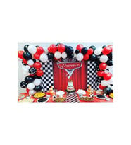 Balon Zincir Set Balon Konsept Cars Parti Zincir Set