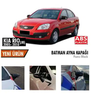 Kia Rio Yarasa Ayna Kapağı Batman Parlak Siyah Piano Black