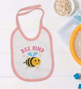 BK Kids Pembe Bebek Mama Önlüğü - Model 139