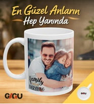 Fotoğraflı ve Yazılı Kişiye Özel Kupa – Herkese Uygun Anlamlı Hediye  Porselen Baskılı Kupa (Beyaz)