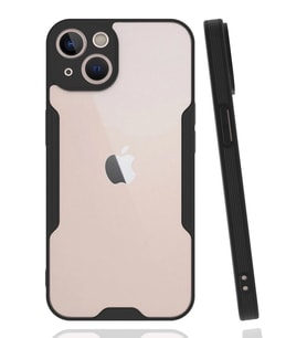 Newface Apple iPhone 14 Plus Kılıf Platin Silikon - Siyah