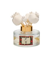 Yılbaşı 150 ml Seramik Taş Bambu Çubuklu Nar Oda Kokusu (Renksiz)