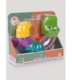 Let's Be Child Tak-Çıkar Sevimli Timsah - Standart