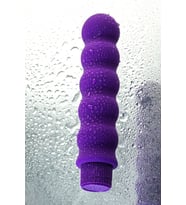ETSMagaza Vibratör, silikon, mor, 17 cm