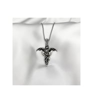 Ölüm Meleği Gotik Kolye (Gümüş)