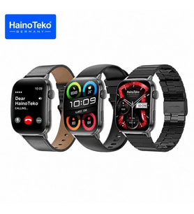 Haino Teko Watch Ultra 14 Amoled Ekran WaterProof 3 Kordonlu Akıllı Saat Siyah Teko14