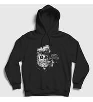 Presmono Unisex Siyah Captain Bring Me The Horizon Kapüşonlu Sweatshirt 20807tt