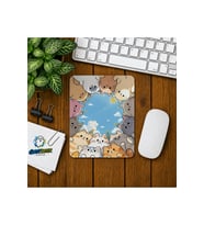 Kediler Baskılı Oyuncu Mousepad 0120