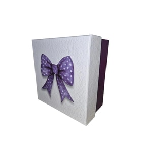 GIPTA LUCKY COLOR KARE HEDİYE KUTUSU BX3312 B NO:4 160x160x90mm - TEKLİ