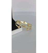 Gold Dorika Toplu Çelik Bilezik c094