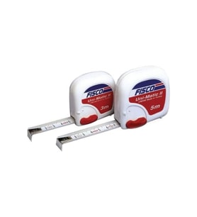 Fisco Şerit Metre 5 Metre, Dayanıklı ve Esnek Ölçüm Aracı