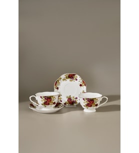 2 Kişilik Çay Fincanı, 220 ml, şık ve kullanışlı tasarım