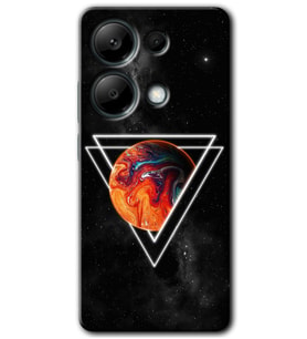Poco M6 Pro Kılıf HD Desen Baskılı Kılıf - Kızıl Gezegen