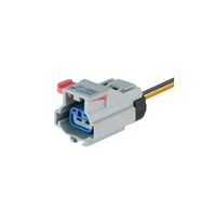 Cam Motor Soketi 2 Pin Gri Kablolu
