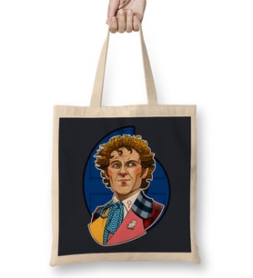 Doctor Who The Sixth Doctor Bez Çanta Uzun Saplı