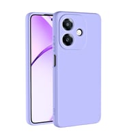 Oppo A3 Uyumlu Kılıf Zore Mara Lansman Kapak (Lila)
