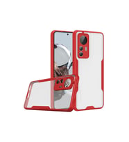 Xiaomi Mi 12t Kılıf Platin Silikon - Kırmızı