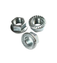 Altıköşe Flanşlı Somun M6 - 10 Adet