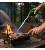 Outdoor Kamp, Piknik ve Tamir İşleri İçin Kamp Gazı Seti – Taşınabilir Pürmüz Alev Tabancası ve Yüksek Performanslı Gaz Kartuşu (5343)