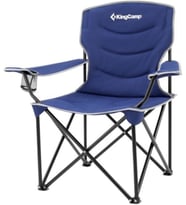 Kingcamp Juniper Ultra Konforlu & Takviyeli Kamp Sandalyesi Blue