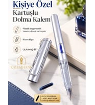 Kalemhane Kişiye Özel Kartuşlu Dolma Kalem – EF Uçlu, Kişiye Özel Yazılı Hediyelik Kutulu