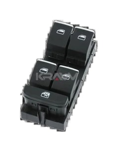 VW GOLF7 Passat 2012- Cam Acma Dugmesi Dortlu Nikelajlı 10PIN 5G0959857CWZU Wisco