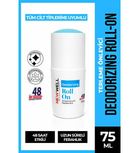 Deodorizing Roll On Terleme Önleyici Koltuk Altı Roll On (Mavi) 75 ML