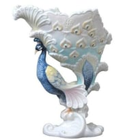 VERONESE BİBLOLAR › Wise Porselen-PORSELEN TAVUSKUŞLU KASE-23*16,5*27 CM-JAP20279AA
