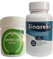 Hemocure Cream Özel 50 ml + Yanında Erkeklere Özel 30lu Caps