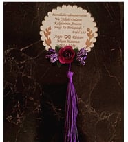 Kişiye Özel Pleksi Magnet Hatıra (Gümüş)