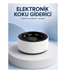 Mey İthalat® Dumanı İçine Çeken Küllük Kokuyu Hapseden Küllük Akıllı Kokusuz Küllük