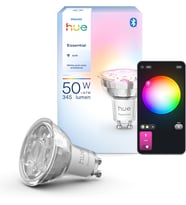 Philips Hue Essential 4.7W Gu10 345 Lumen Renkli Akıllı Spot Ampul (Çok Renkli)