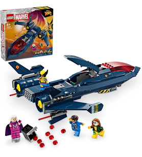 LEGO Marvel X-Men X-Jet 76281 – 8 Yaş ve Üzeri Süper Kahraman Seven Çocuklar İçin İnşa Edilebilen Oy (Çok Renkli)