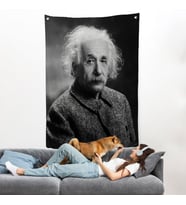Albert Einstein Duvar Örtüsü-7845