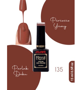 Adanil 15 ml Misyul Profesyonel Kalıcı Oje Mis-135