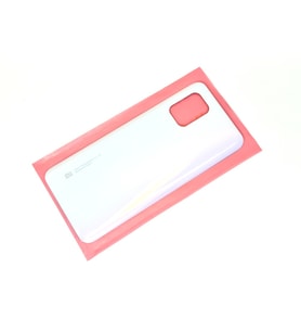 Xiaomi Mi 10 Lite Arka Kapak Pil Kapağı (CAM) BEYAZ