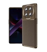 Honor Magic 7 Lite Kılıf Auto Focus Karbon Kapak - Kahverengi