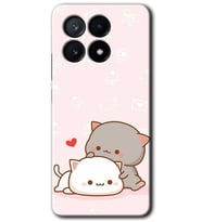 Poco x6 Pro Kılıf HD Desen Baskılı Kılıf - Kedi Aşkı
