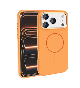 Apple iPhone 17 Pro Max Kılıf M-Safe Şarj Özellikli Kaymaz Silikon Edi Kapak