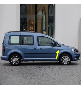 VW Caddy 2016-2020 Sağ Ön Çamurluk Sinyal Lambası Siyah 2K5949102