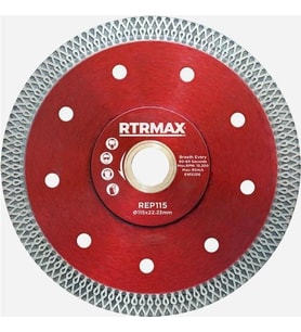 Rtrmax REP115 Çarpraz Diş Elmas Testere Kesici Disk 115x22Mm