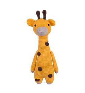 Amigurumi Organik Oyuncak-Uyku Arkadaşı -Örme Zürafa Bebek