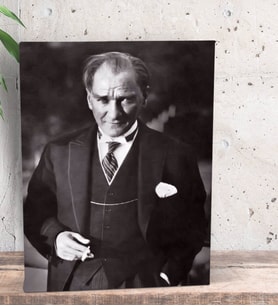 BK Gift Atatürk Temalı Dekoratif Mini Kanvas Tablo 15x20cm-22