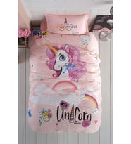 Clasy Genç Ranforce Dört Mevsim Set Tek Kişilik Pink Dreams V1 Pudra