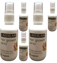 Caizilan Hair Growth Spray 5 Adet Zencefil Özlü Saça Boyut Spreyi 50 ml