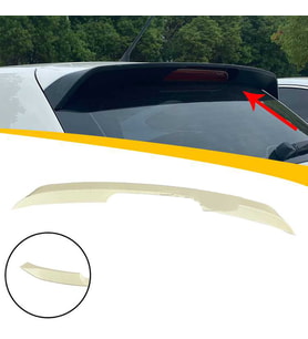 Vw Polo Mk5 R Spoiler Parlak Siyah Spoyler Plastik İthal 2009-2017