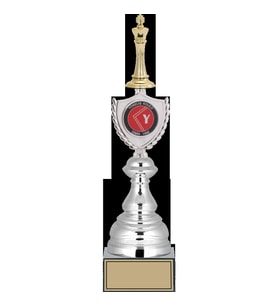 ODAK KUPA - Figürlü Kupalar - Satranç Figürlü Kupalar FG-035 A - 39 cm